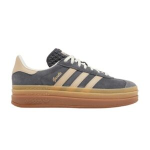 Women’s Gazelle Bold Grey magic beige gum. Size 7 W. NEW.